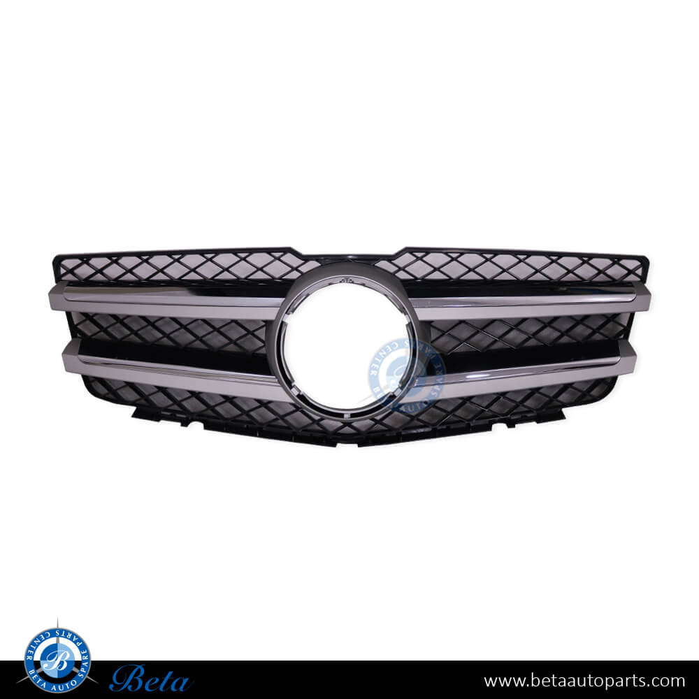 Radiator Grille Silver And Chrome for Mercedes GLK-Class X204 2009-2011 models, Part Number 2048800883 Radiator Grille Silver And Chrome for Mercedes GLK-Class X204 2009-2011 models, Part Number 2048800883